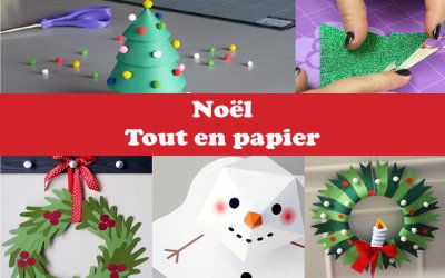 Noël tout en papier : les enfants vont s’amuser !