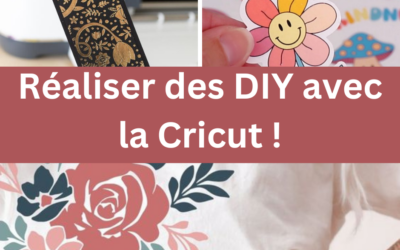 Réaliser des créations (DIY) tout en papier avec la Cricut !